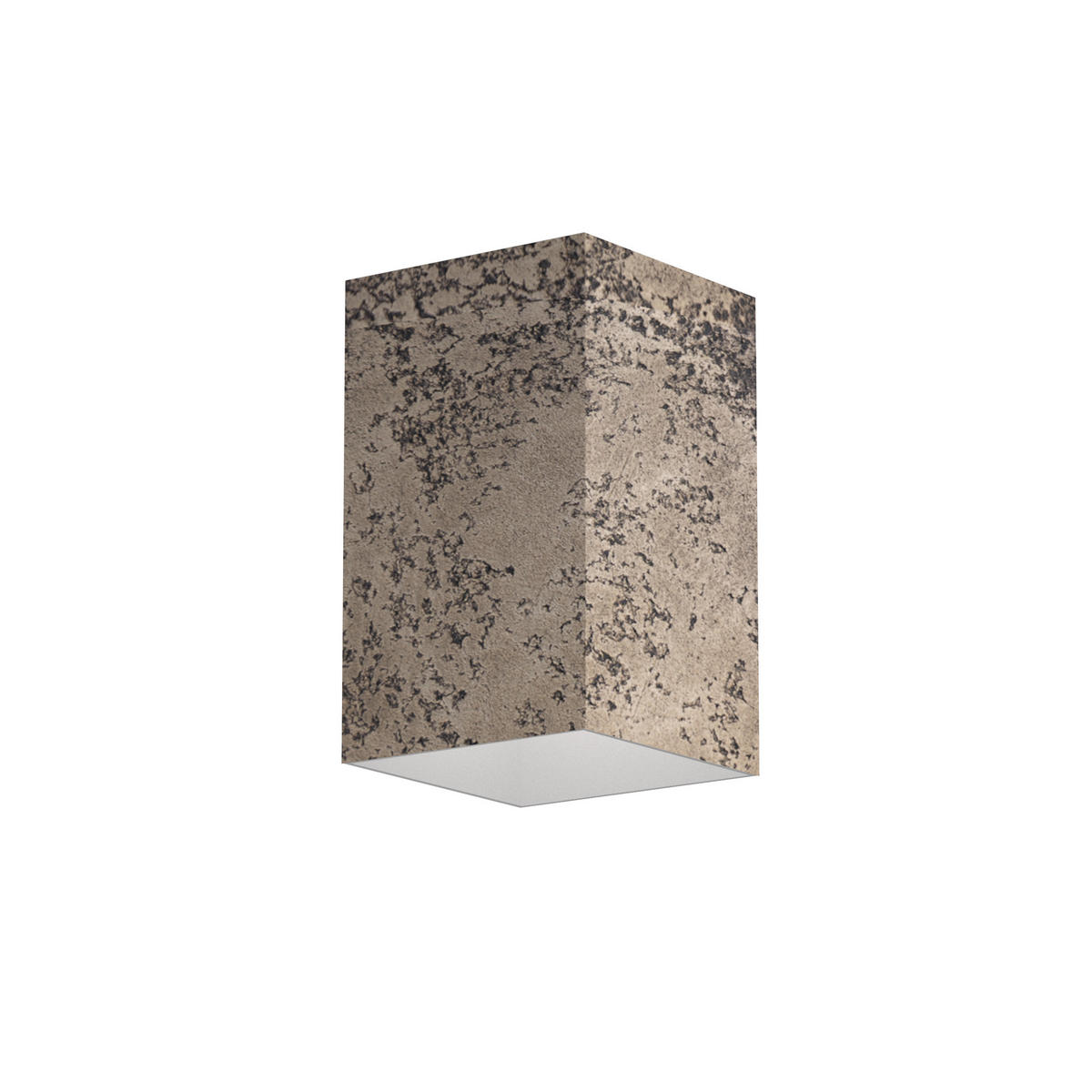 DECKENLEUCHTE - Grau, Metall (6/6/10cm) - Lumicom