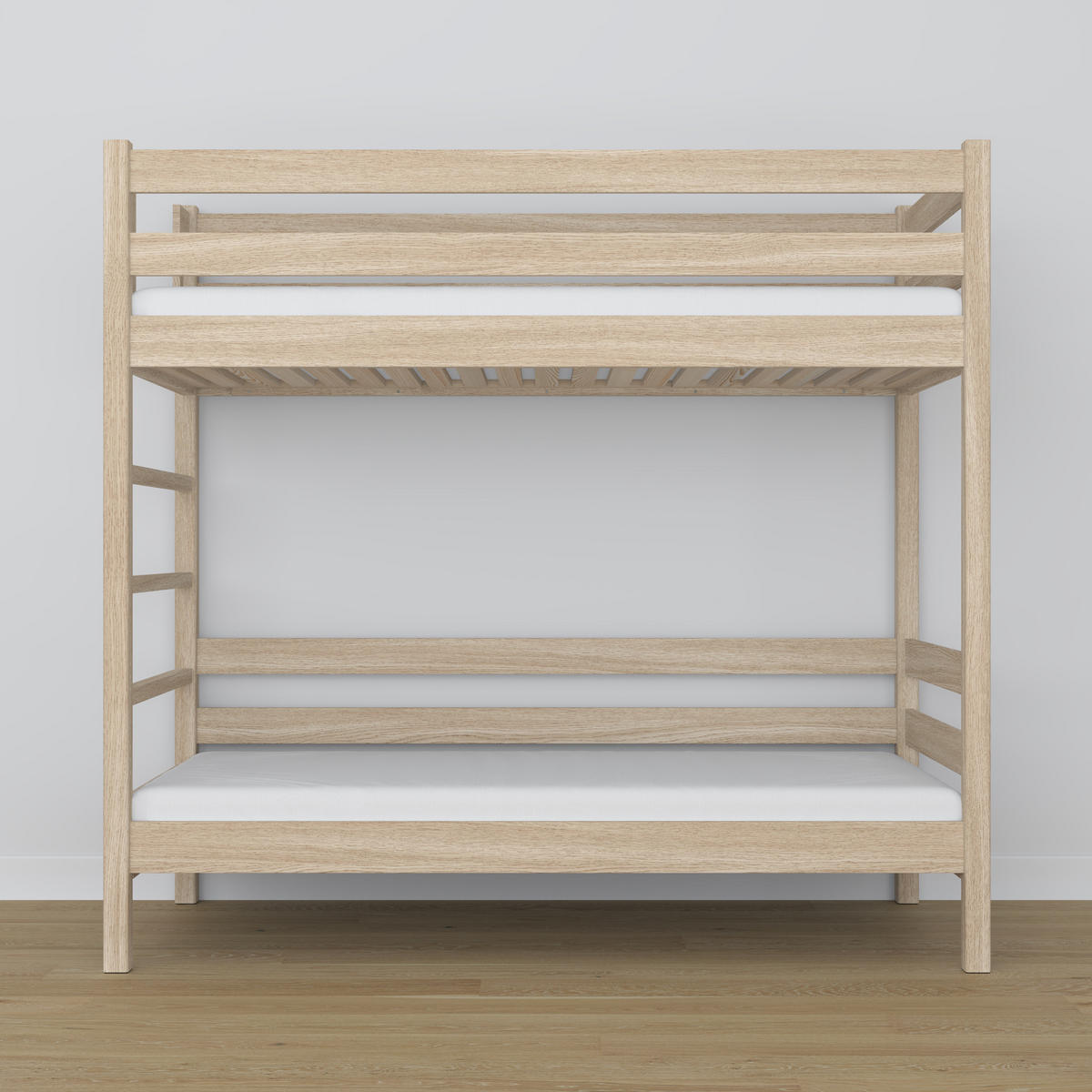 ETAGENBETT N03 Sonoma Eiche 90/180 - Sonoma Eiche, Naturmaterialien/Holz (90/180cm) - N-Wood