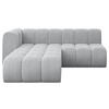 ECKSOFA modulares Sofa Darnel-L1 - 205x177x70 cm Grau - Grau, Holzwerkstoff/Textil (205/177cm) - ALTDECOR