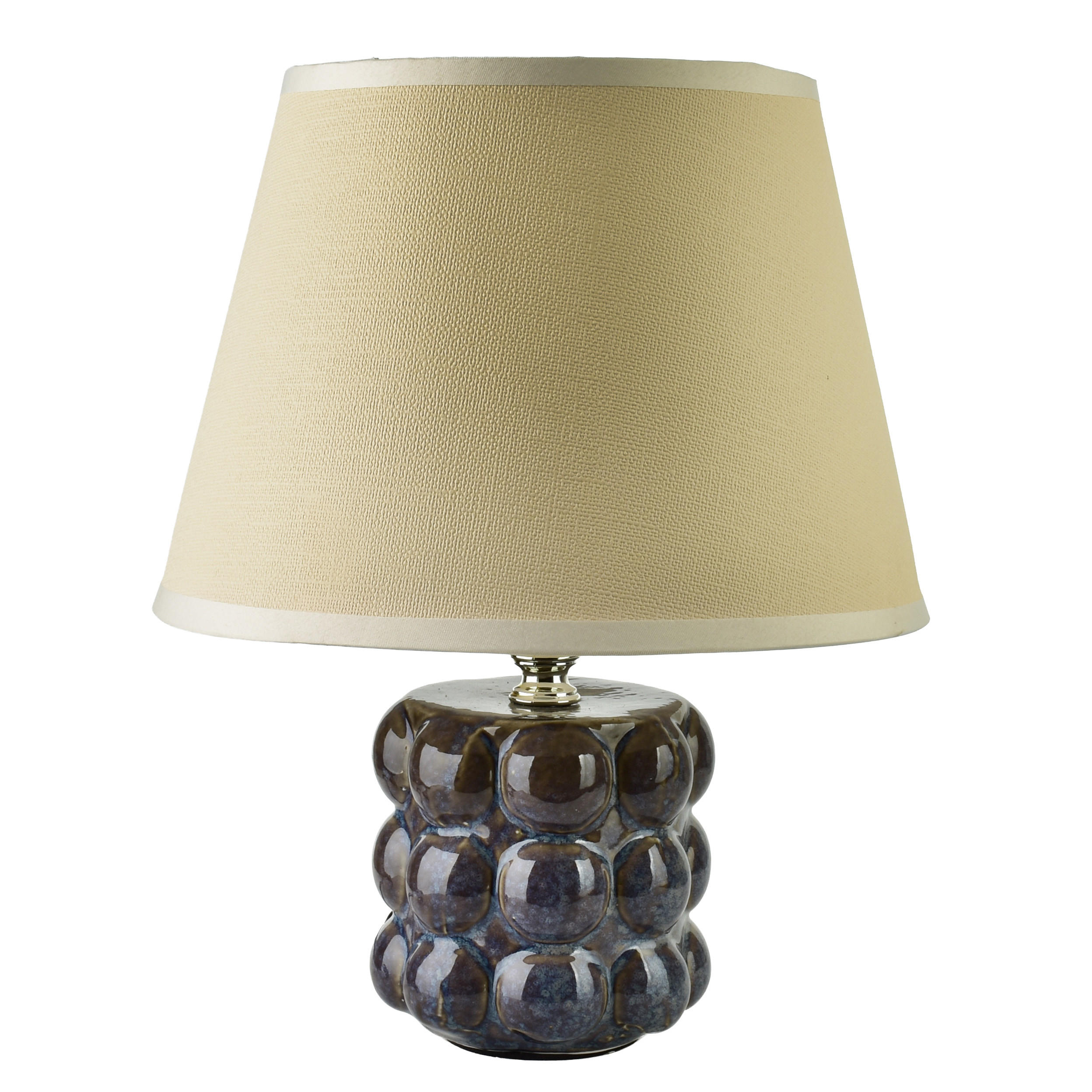 TISCHLAMPE LETI BUBBLE 9/9/29cm Beige Keramik - Beige, Keramik (9/9/29cm) - Mondex