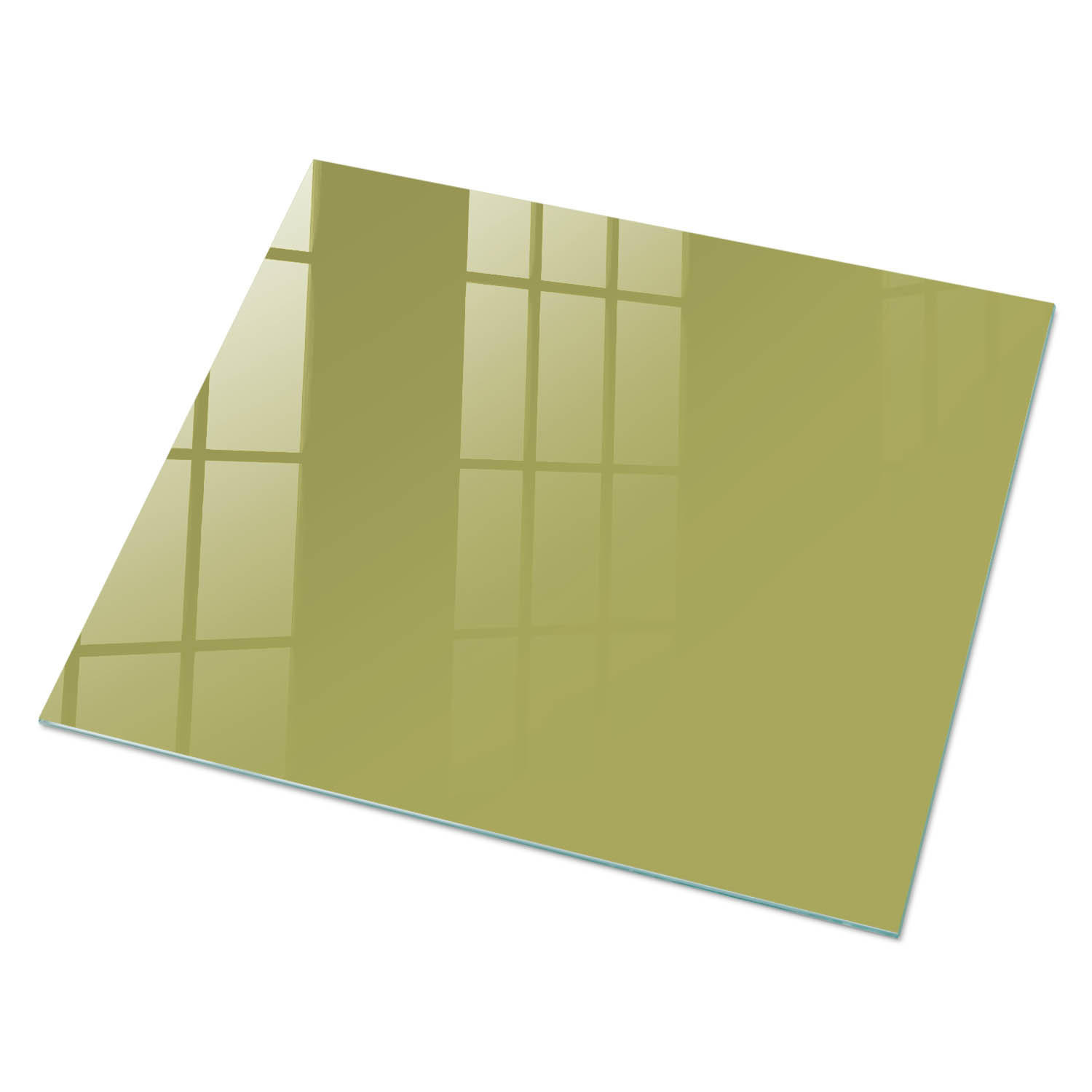 GLASPLATTE 80x60 cm – Grüner Vintage-Stil - Violett, Glas (0.4/80/60cm) - ArtPrintCave