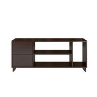 MASSIVHOLZ-TV-SCHRANK Viveca, Buche - lackiert, Palisanderfarbe - Wengefarben, Holz/Buchenholz (140/57.4/45cm) - Visby