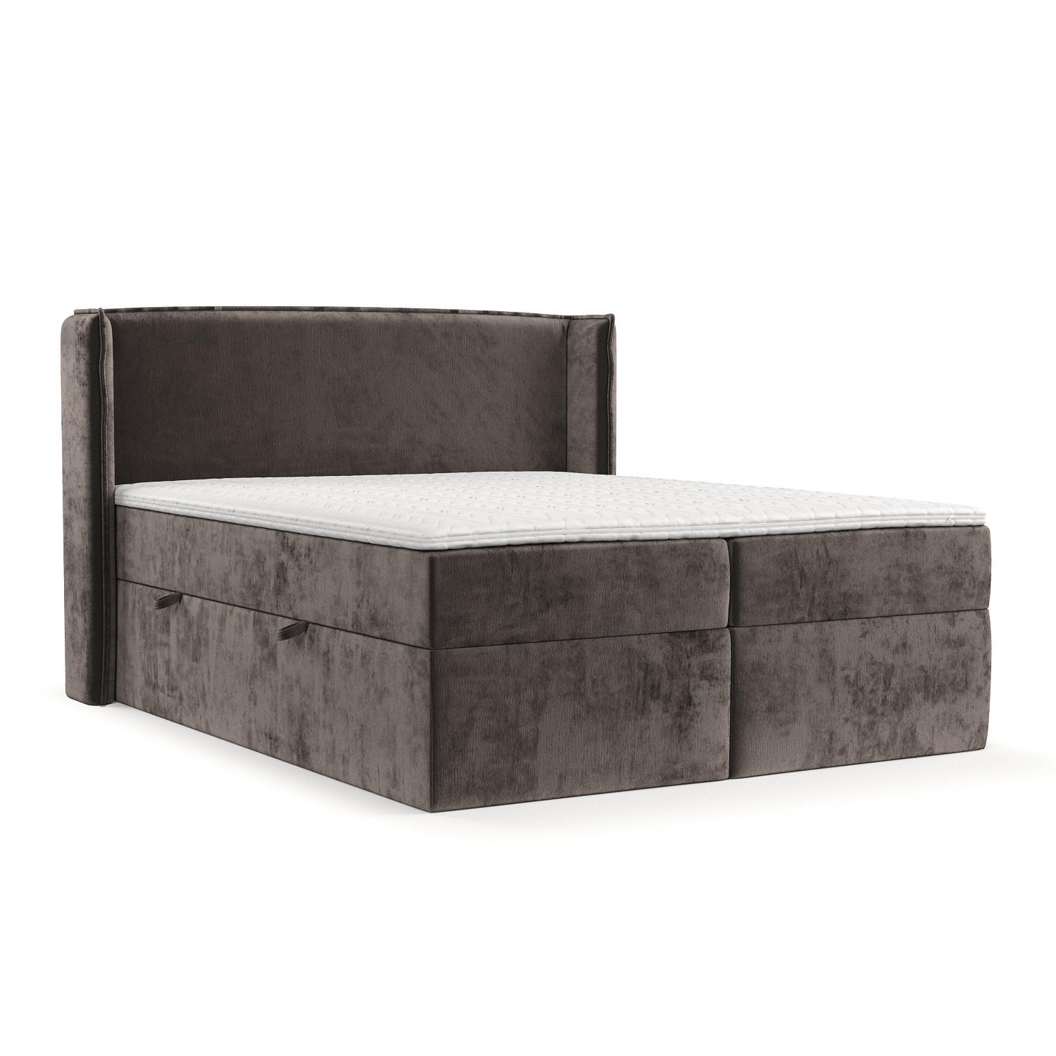 AltaBeds POSTEL BOXSPRING VIVA 140/200 Hnědá