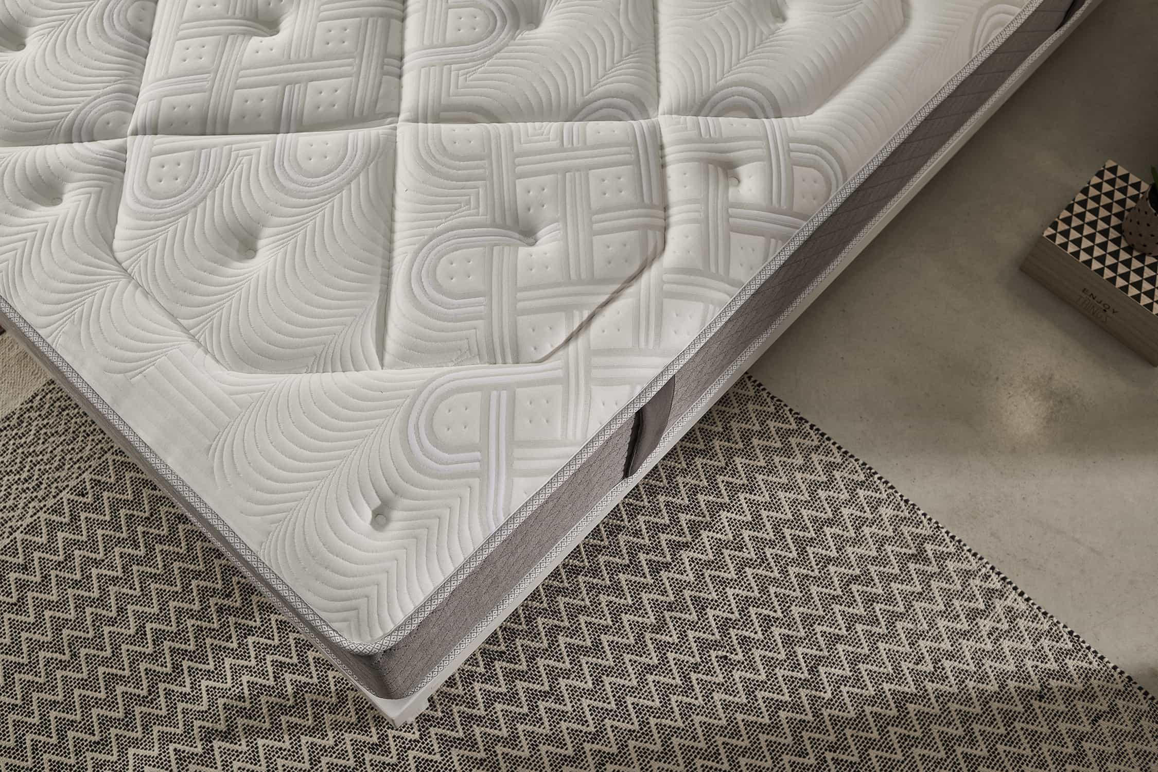 MATRATZE Platinium Classic, 26cm, 160x200cm - Weiß, Textil (160/200cm) - Moonia