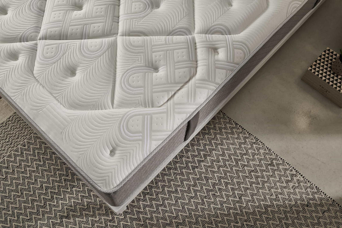 MATRATZE Platinium Classic, 26cm, 180x200cm - Weiß, Textil (180/200cm) - Moonia