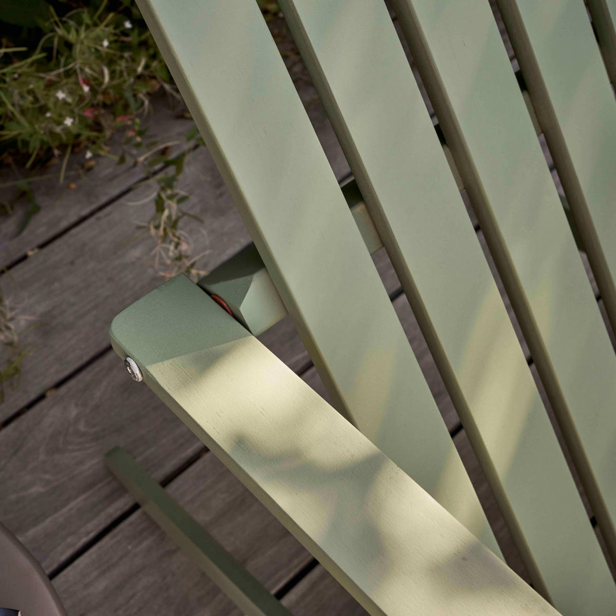 KLAPPSESSEL 2-tlg., Grün - Grün, Holz (84/95/59cm) - Oviala