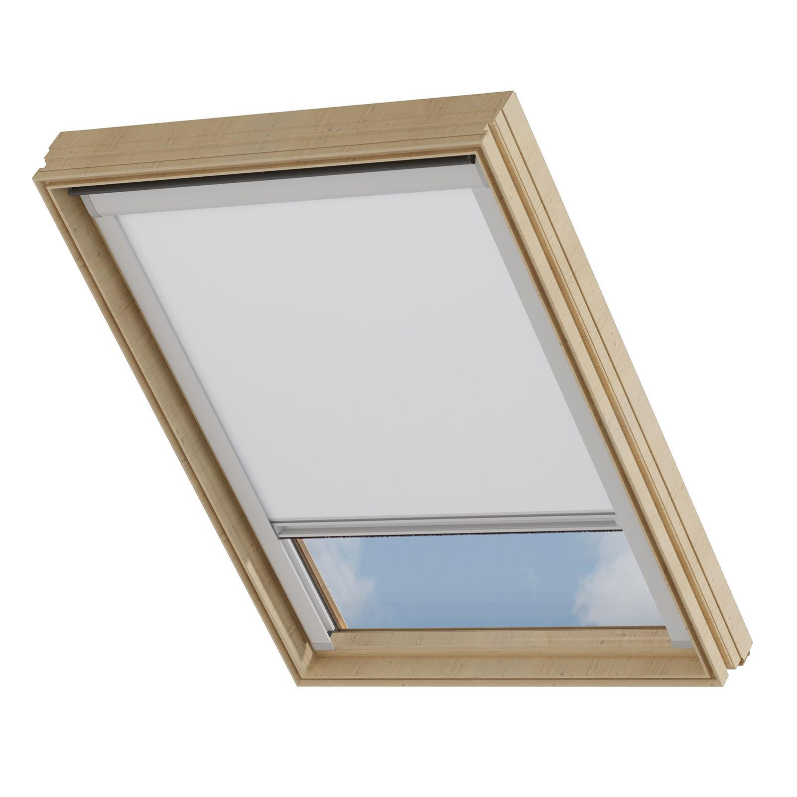 Cocoon Home Concepts Dachfensterrollo Weiß 117x142x142 cm