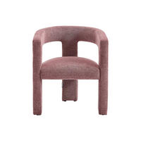 SESSEL mit gerader Rückenlehne - 1 Person - Stoff - Rosa - - Pink, Textil (64/75/59cm) - Vente-Unique