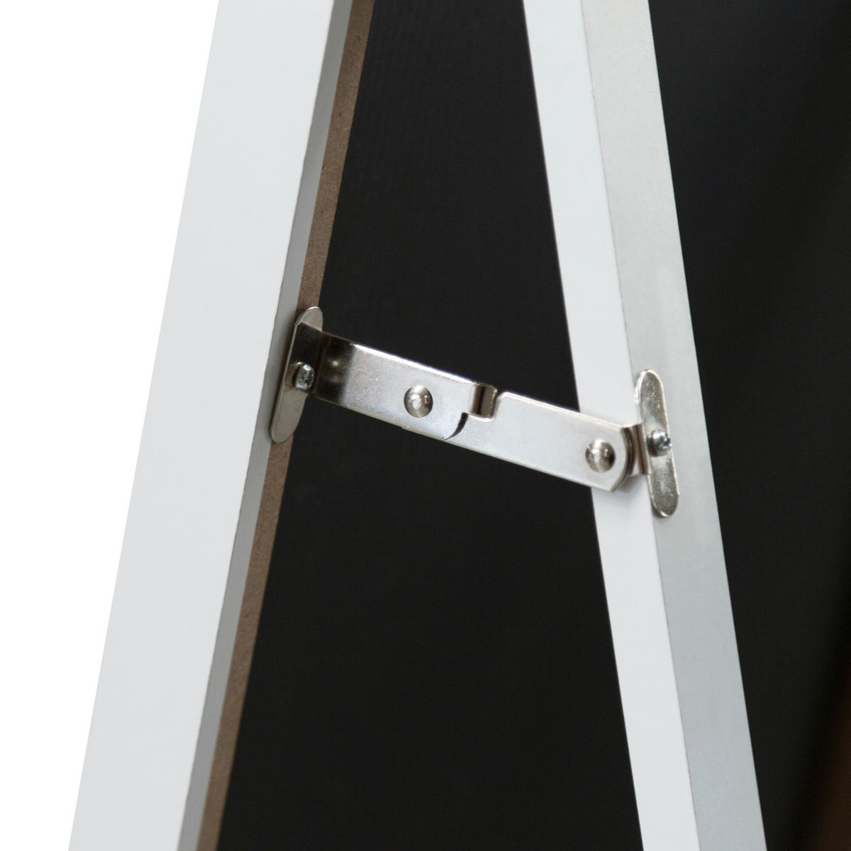 STANDSPIEGEL Giovinazzo - Weiß, Glas/Holzwerkstoff (35/152.8/150cm) - [en.casa]
