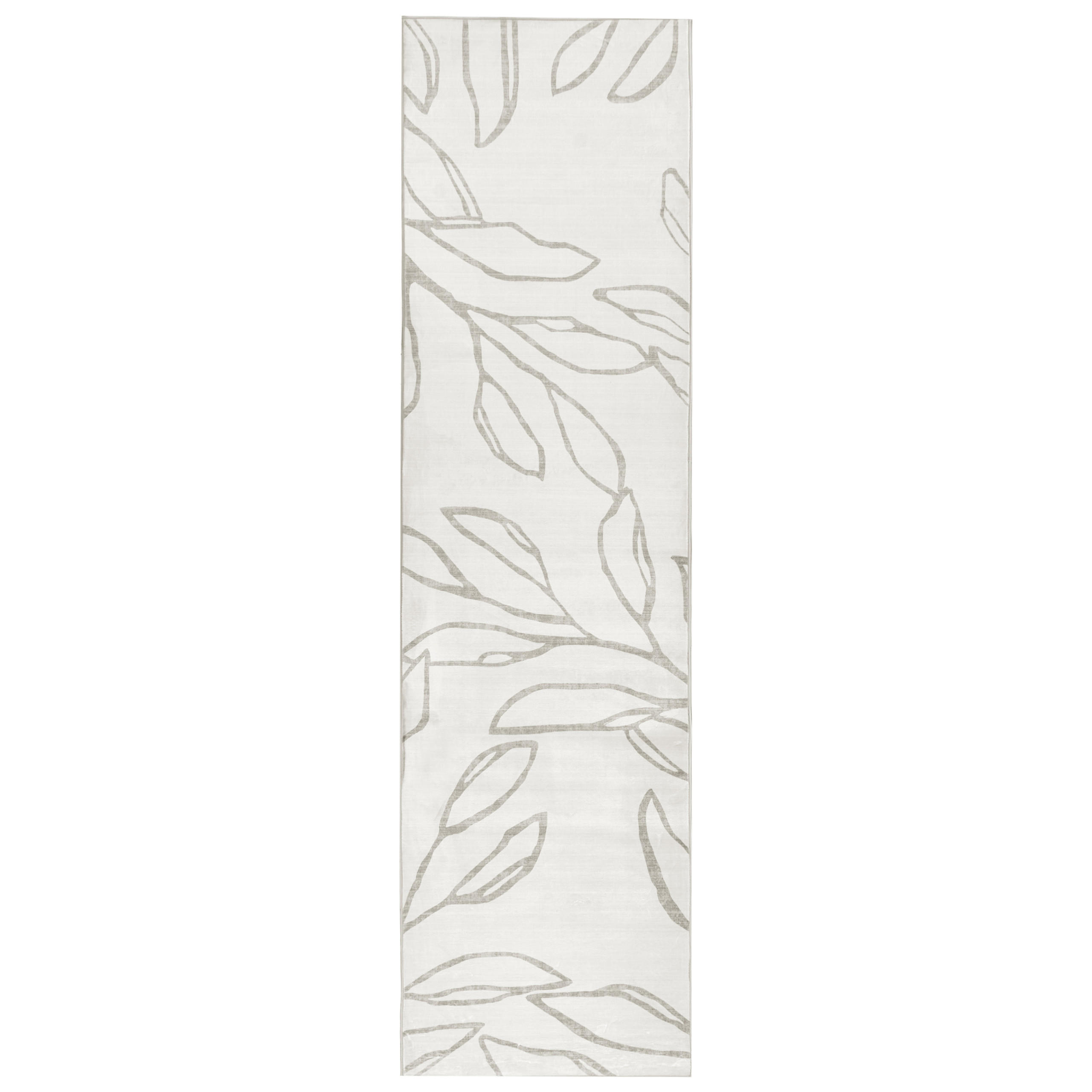 TEPPICH Hellbeige 80/300 cm Bismil - Beige, Textil (80/300cm) - Beliani
