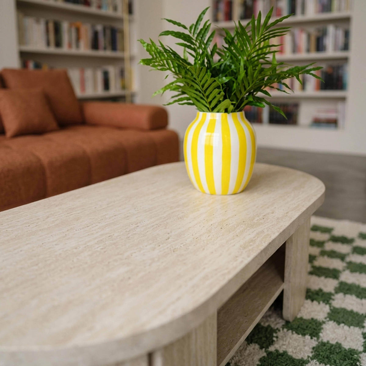 COUCHTISCH, Weiß - Weiß, Holz/Holzwerkstoff (50/110/38.5cm) - Oviala