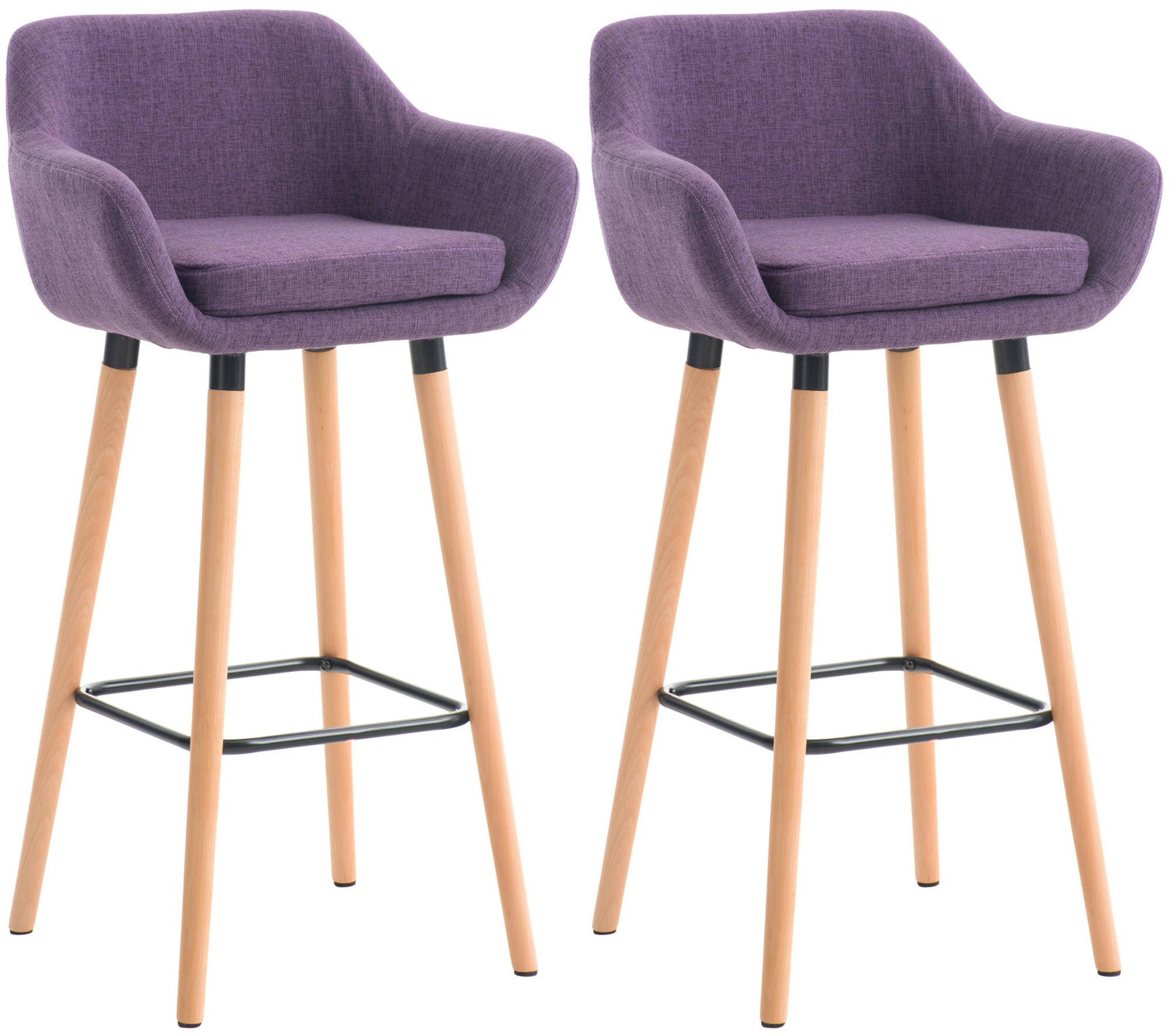 Deluke Barhocker Lila 55x99x46 cm