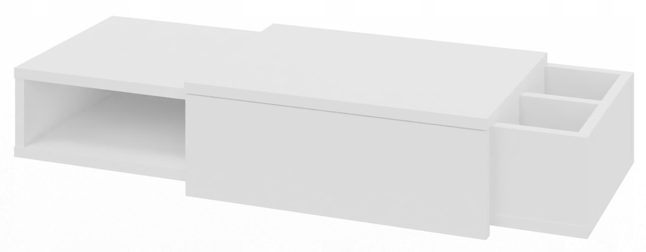 ABLAGEKONSOLE Hola Weiß 90/30/17 cm - Weiß, Holzwerkstoff (90/17/30cm) - Matkam Möbel