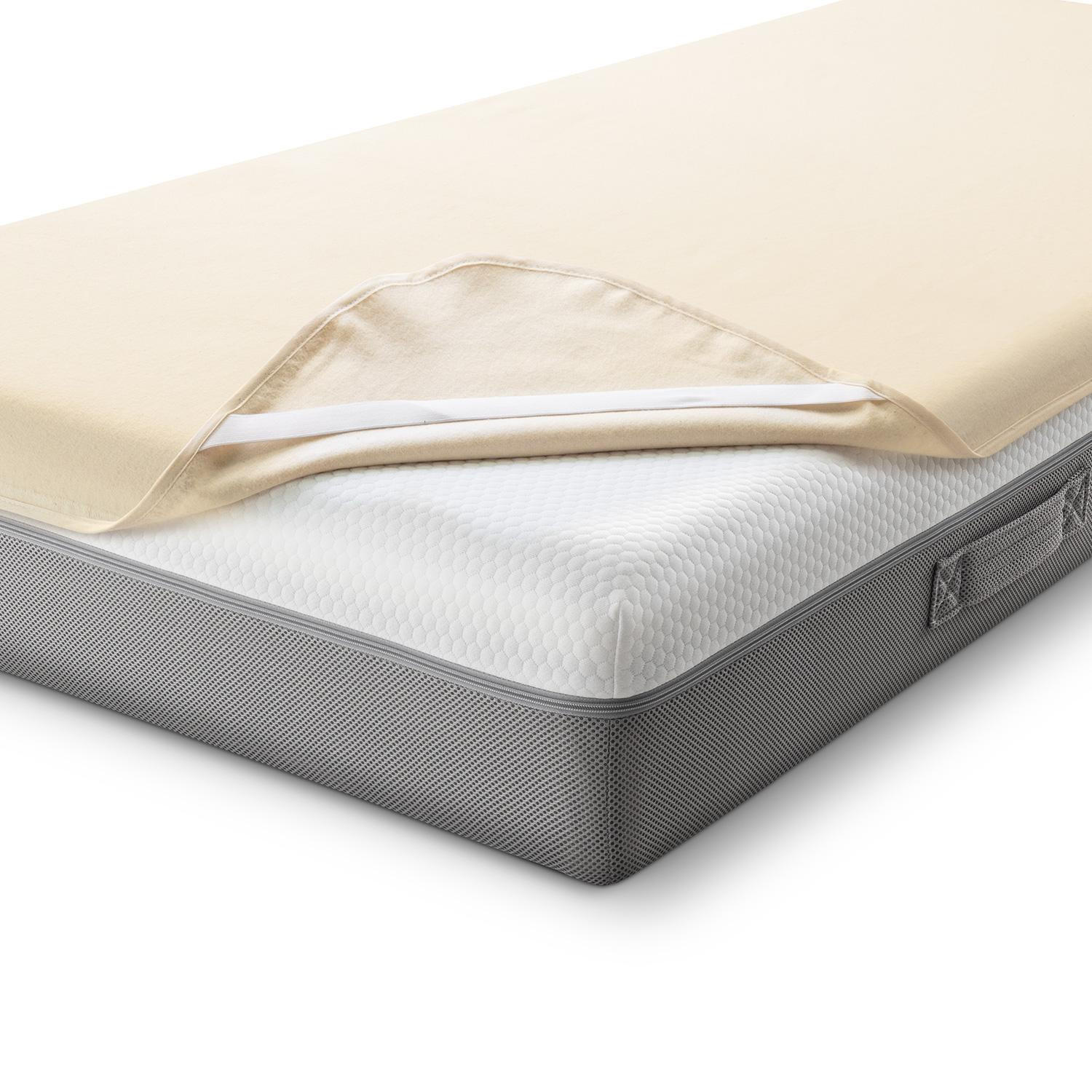 MATRATZENSCHONER Basic 80x200 cm - Weiß, Textil (80/200cm) - Sleezzz