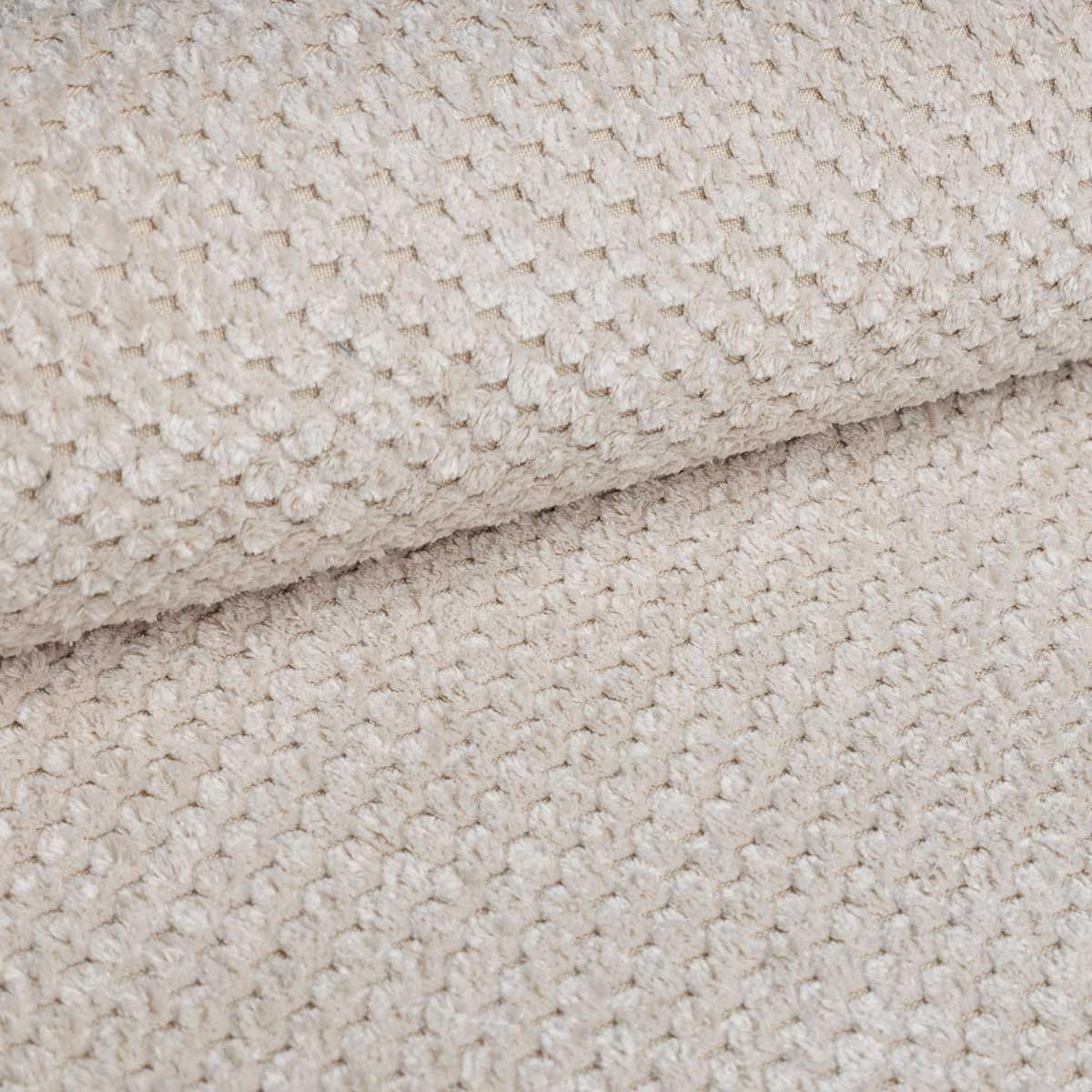ECKSOFA Plato Mit Schlaffunktion - Creme, Holzwerkstoff/Textil (268/202cm) - Fun Möbel