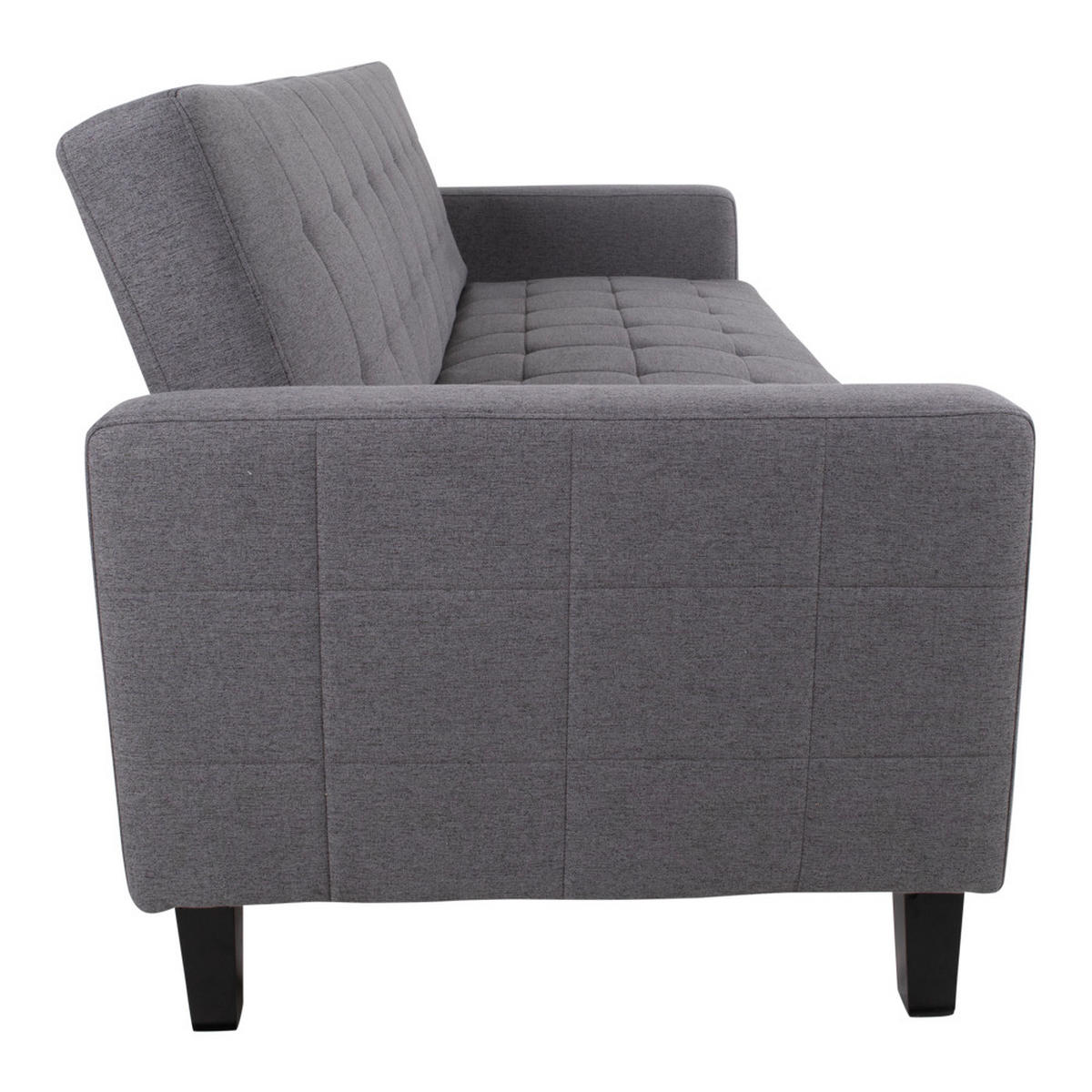 SOFA Grau - Grau, Holzwerkstoff (85/81/204cm) - ebuy24