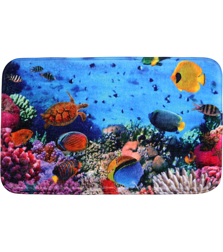 Sanilo Badteppich Blau 70x110 cm