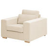 SESSEL - Buchefarben/Creme, Holz (104/85/104cm) - home24