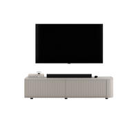 TV stolek Aurora kašmírový matný 140 cm s nízkými nožkami - kašmírová, kompozitní dřevo (140/31/35cm) - Meble Lindner