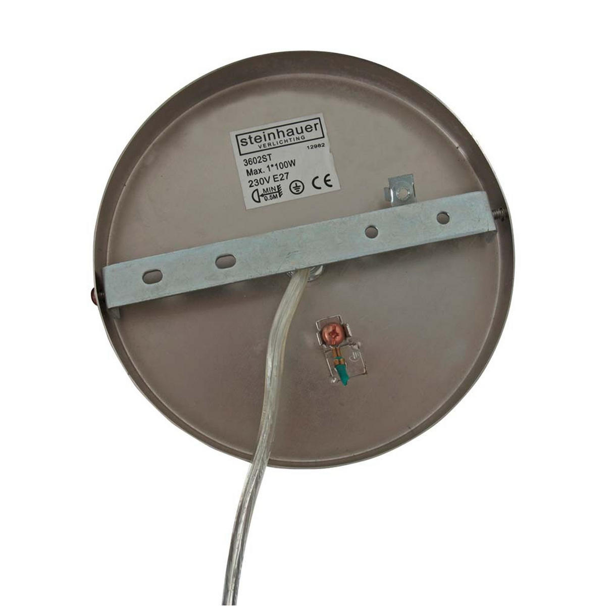 HÄNGELEUCHTE Sparkled Light Stahl Grün - Grün, Metall (135/50/15cm)