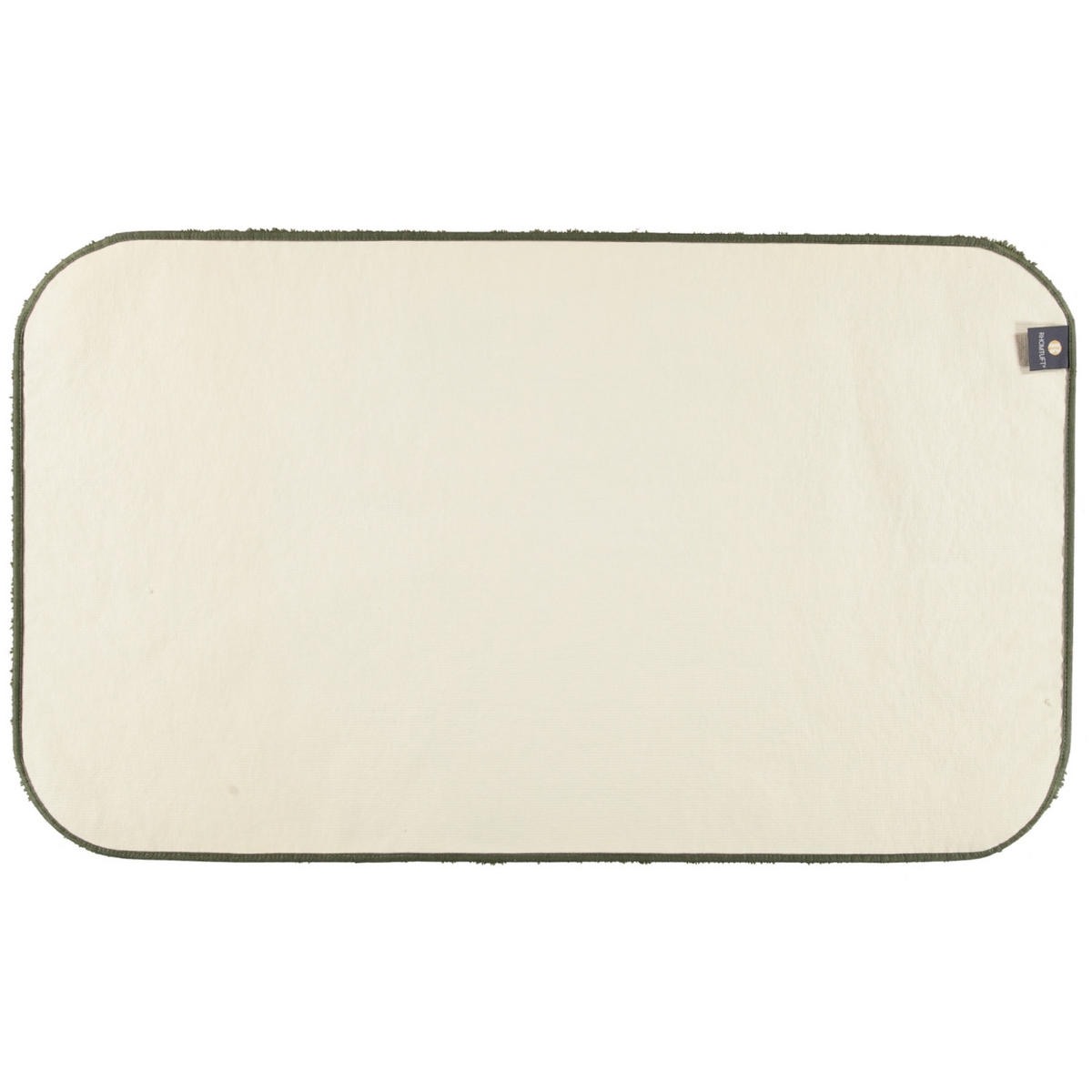 BADTEPPICHE ASPECT OLIVE - 404 - Grün, Textil (70/120cm) - Rhomtuft