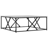 COUCHTISCH Grau Sonoma 100x100x40 cm Holzwerkstoff - Grau, Holzwerkstoff (100/100/40cm) - furnicato