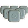 KAFFEEUNTERTASSEN Casa Blau ø 13,5 cm 6er Set - Blau, Keramik (13.5cm) - Ritzenhoff Breker