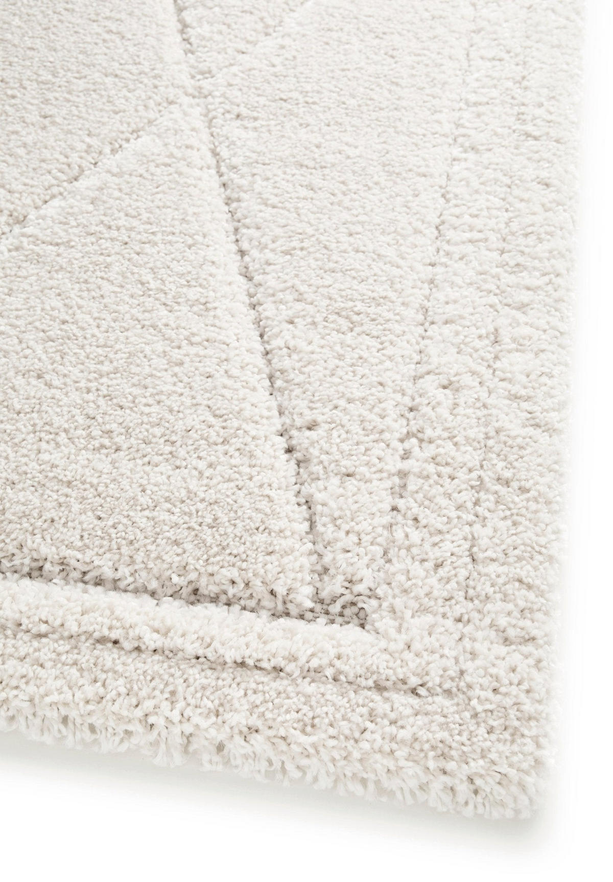 TEPPICH Design Relief-Effekt beige - Beige, Textil (160/230cm) - AFK Living