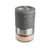 SALZMÜHLE Maestro 11cm Buchenholz Wechselbare Gläser Zirkonia-Mahlwerk - Grau, Holz (6/11/6cm) - PEUGEOT