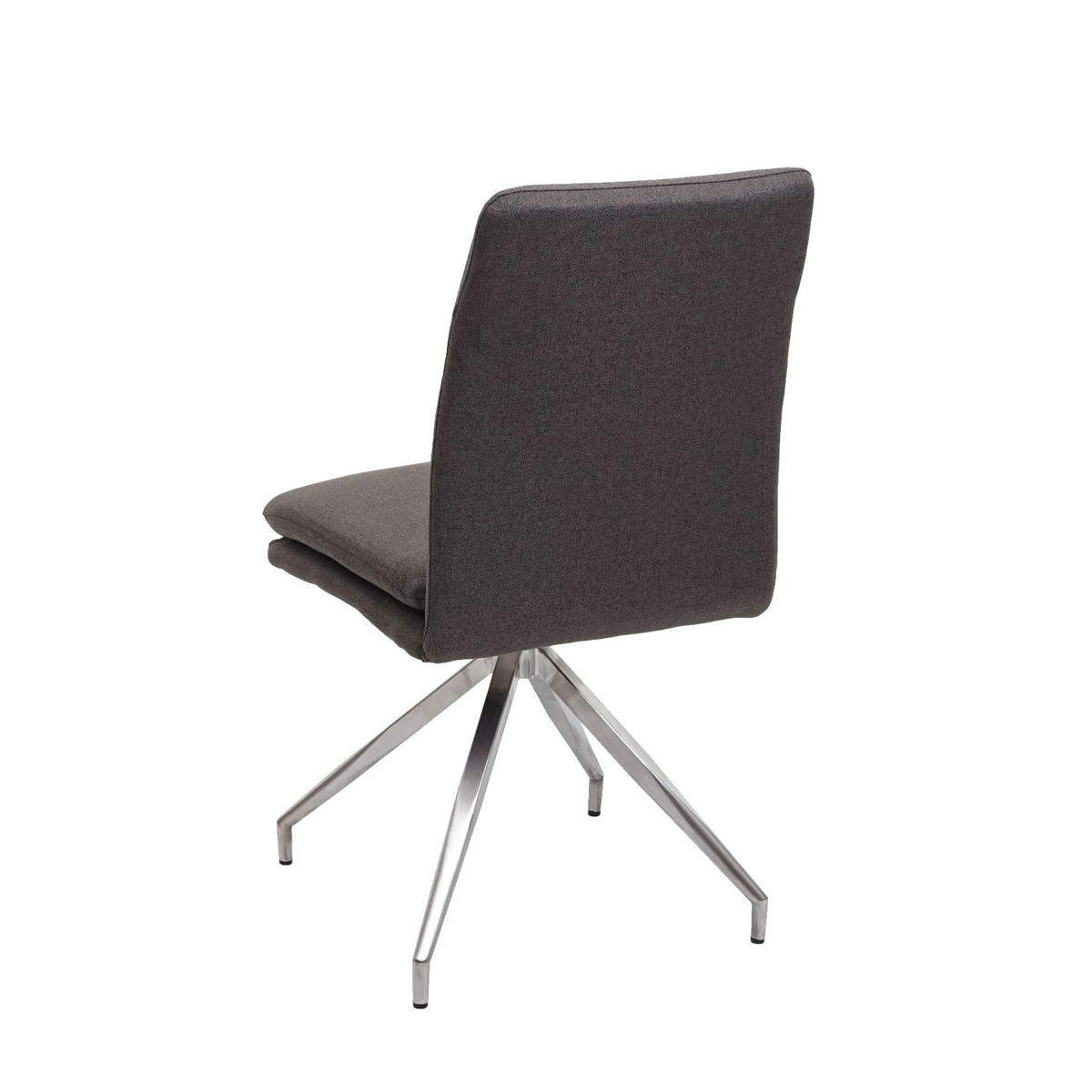 ESSZIMMERSTUHL Grau 2er-Set - Braun/Grau, Textil (47/90/60cm) - Jamb