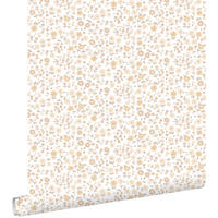 TAPETE Blumen 53 cm x 10.05 m - Beige, Papier (53/0.1cm) - ESTAhome