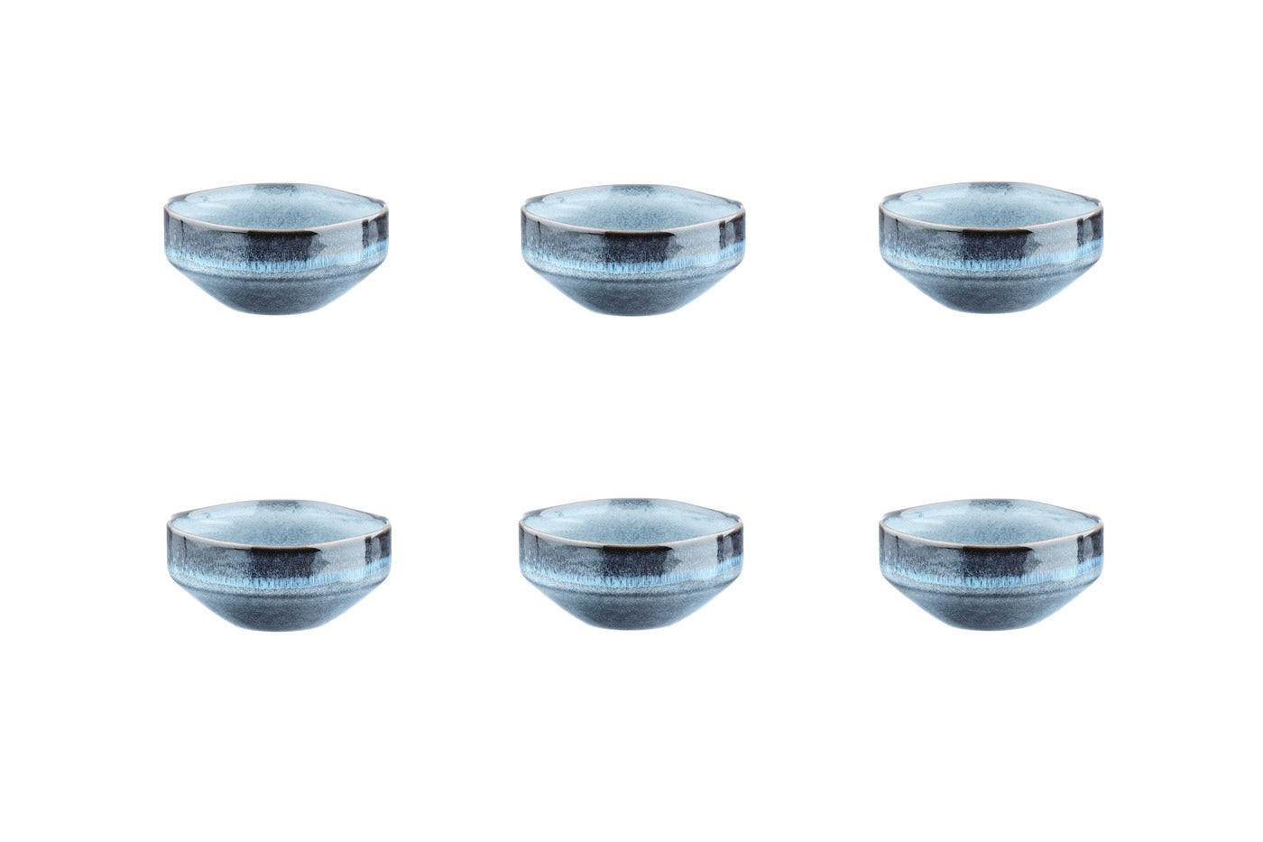 SCHALEN Genesis Ø11cm - 6er-Set - Meer - Blau, Keramik (11cm) - Björn
