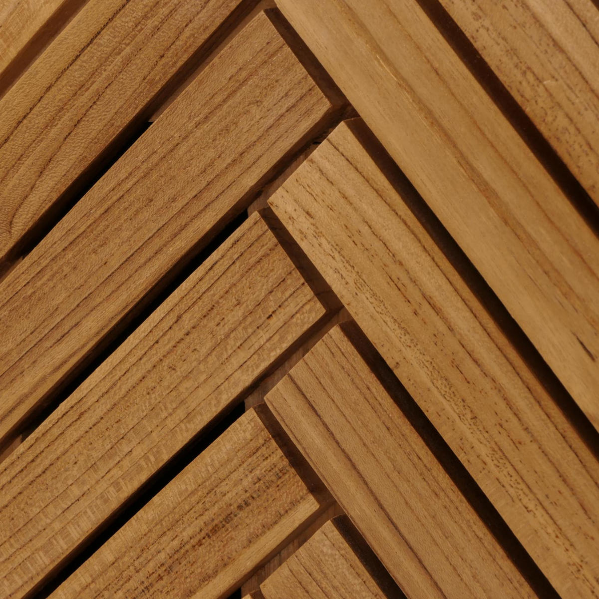 TEAK-WASCHBECKENUNTERSCHRANK Braun - Braun, Holz (106/86/56cm) - MCW