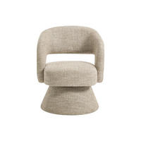 SESSEL mit gerader Rückenlehne - 1 Person - stoff - beige Narolia - Beige, Textil (64/82/71.5cm) - Vente-Unique