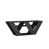 TV-MÖBEL pipralla grau anthrazit - Grau, Holz (30/40/110cm) - Habitat Garten