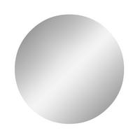 SPIEGELSCHRANK Riff Bad in weiß Nachbildung - modernes Design - B/H/T: 70x70x18 cm - Weiß, Holzwerkstoff (70/70/18cm)