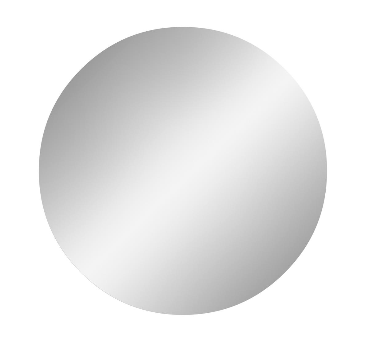 SPIEGELSCHRANK Riff Bad in weiß Nachbildung - modernes Design - B/H/T: 70x70x18 cm - Weiß, Holzwerkstoff (70/70/18cm)