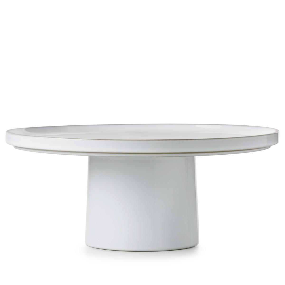 TORTENSTÄNDER CARACTERE XL 33 cm WEISS CUMULUS - Weiß, Keramik (33/14/33cm) - Revol Porcelaine France