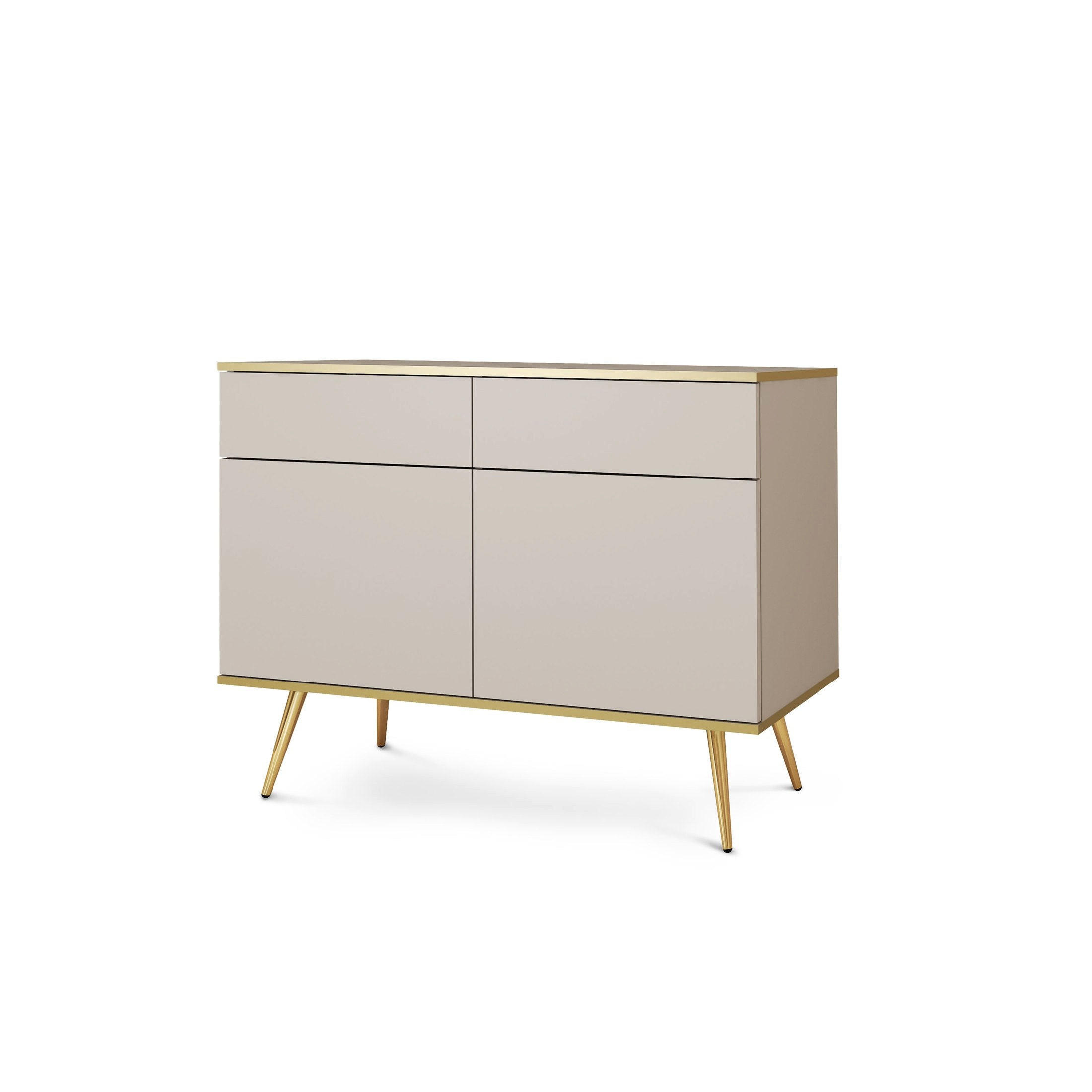 Pillovely Kommode Beige 107x85x39 cm