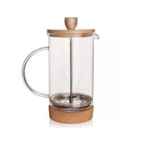 TEEKANNE Beige 7.5/10/17 cm 52955 - Beige, Glas (0.4L) - Orion 