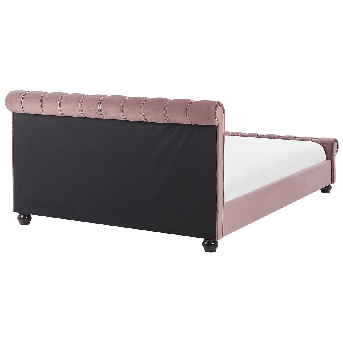 WASSERBETT 160/200cm Rosa Avallon - Pink, Textil (160/200cm) - Beliani