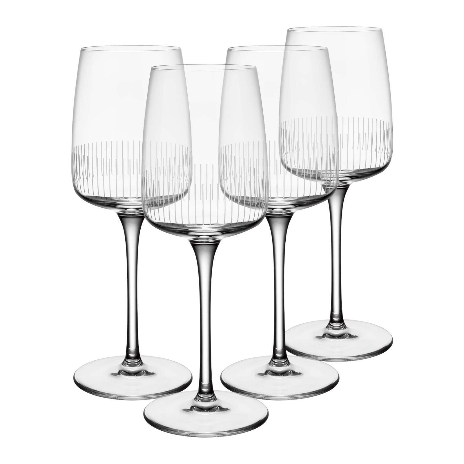 WEISSWEINGLÄSER Afina transparent 125 ml 4er Set - Transparent, Glas (0.125L) - Villeroy & Boch