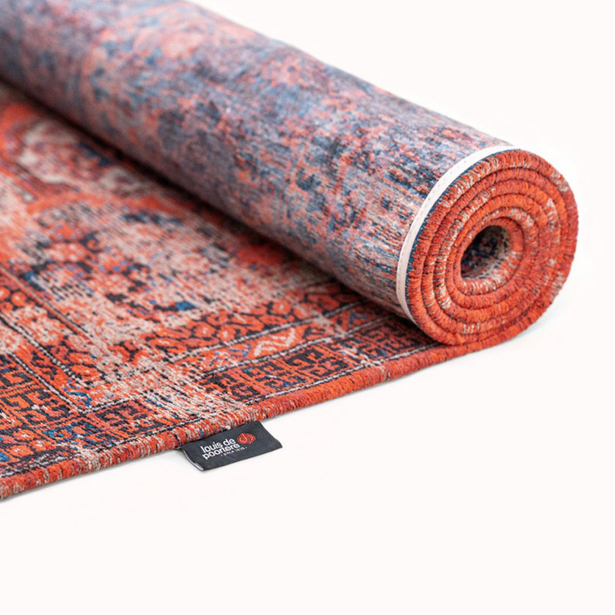 TEPPICH 782 Red Brick Antiquarian Hadschlu 200/280 cm - Rot, Textil (200/280cm) - Louis De Poortere