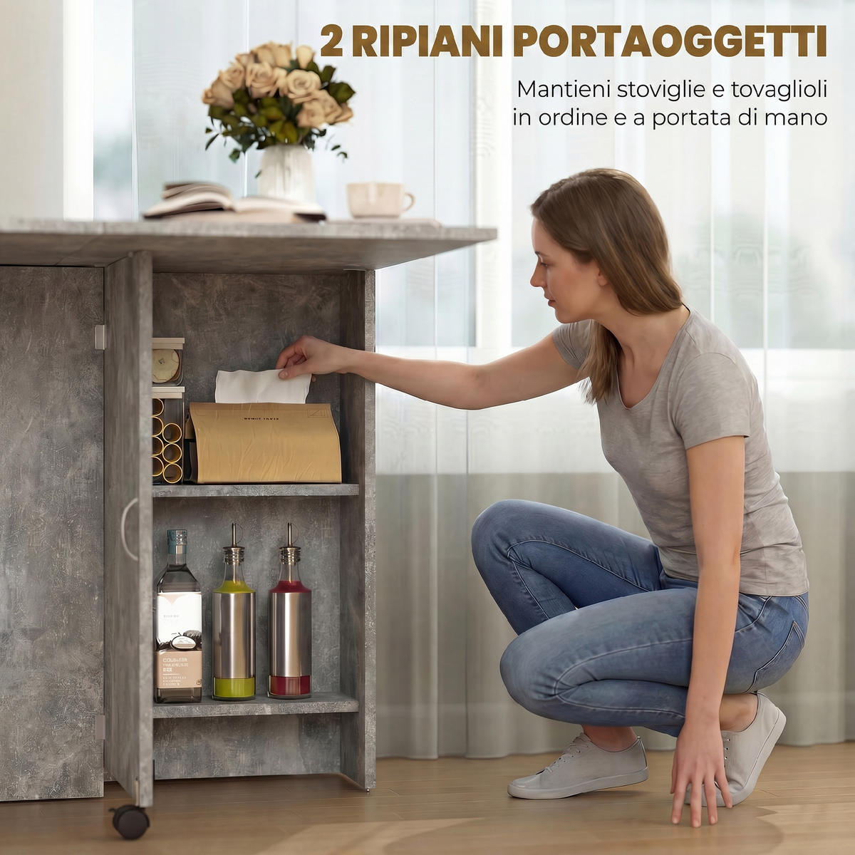 ESSTISCH Grau 1 Stück - Grau, Kunststoff (140/75/74cm) - GiPP