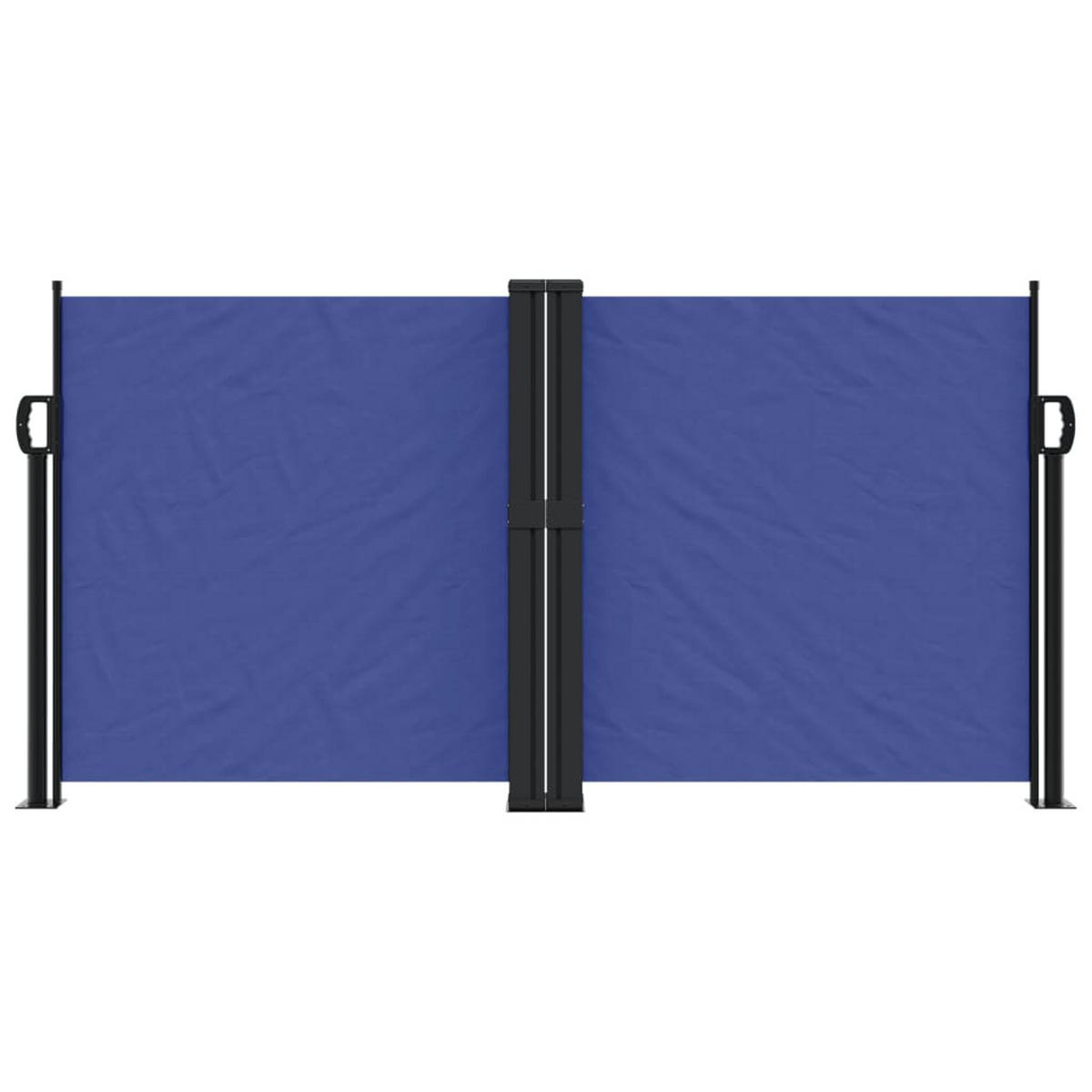 SEITENMARKISE Ausziehbar Blau 120x1000 cm - Blau, Metall (1000/120cm) - furnicato