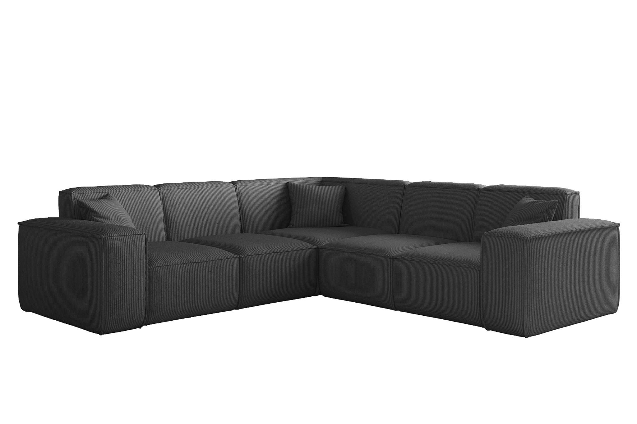 Fun Möbel Sofa Anthrazit 246x246 cm