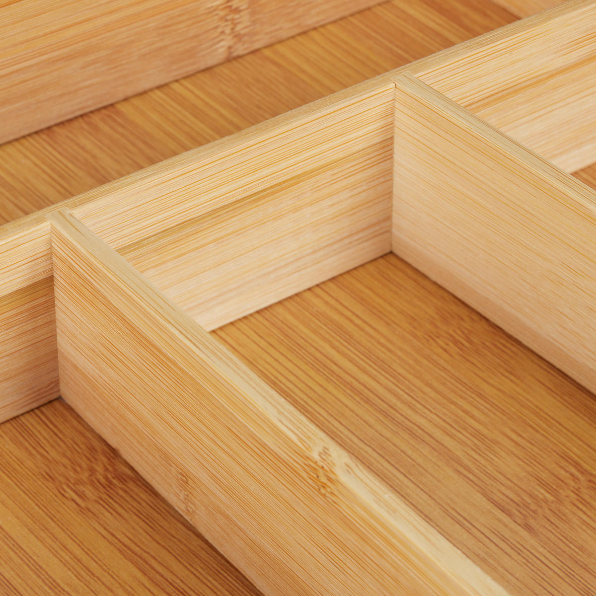 BESTECKKASTEN - Hellbraun, Holz/Holzwerkstoff (26/5/35.5cm) - Relaxdays