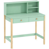 KINDERTISCH MDF Kiefernholz Grün - Naturfarben/Grün, Holz/Holzwerkstoff (52/105/90cm) - AIYAPLAY