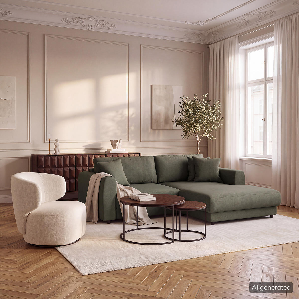 ECKSOFA mit Longchair - Schwarz/Grau, Holz/Kunststoff (238/183cm) - home24
