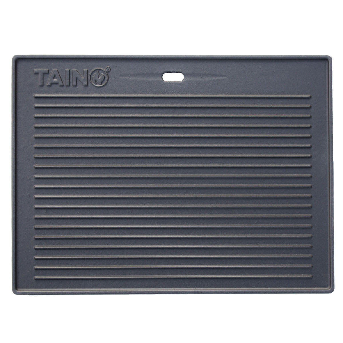 GRILLPLATTE Gusseisen - Schwarz, Metall (31.5/1/41cm) - TAINO
